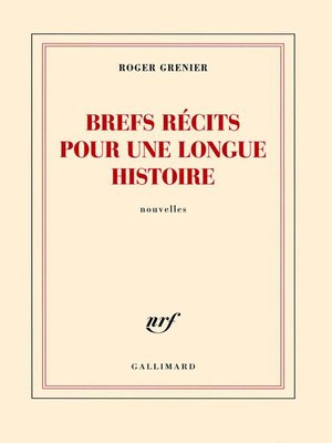 cover image of Brefs récits pour une longue histoire